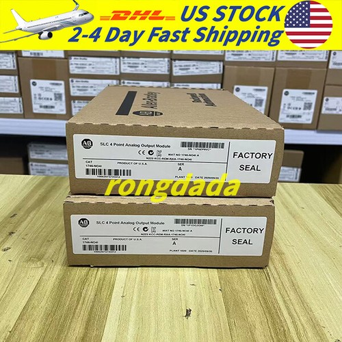 Allen-Bradley 1746-NO4I SER A SLC 500 Analog Ouput Module New Factory Sealed - Picture 3 of 6