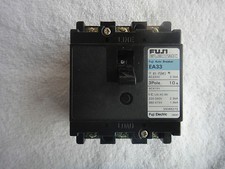 Fuji Electric Circuit Breaker  EA33 10A  2.5kA  3 Pole