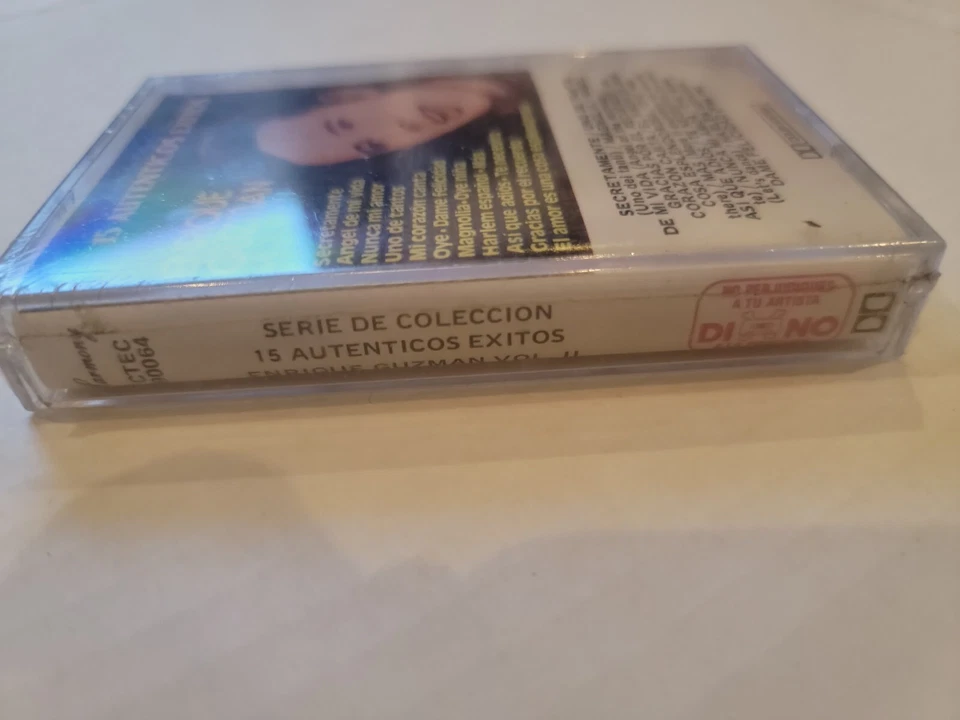 Enrique Guzman 15 Autenticos Exitos Vol II Serie de Coleccion Cassette New Seale - Image 3 of 3
