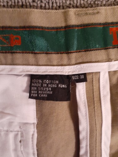 Tobacco Cajun Hot Sause Shorts Men's Size 36 Medium Brown Tabasco Co. Branded - Picture 3 of 7