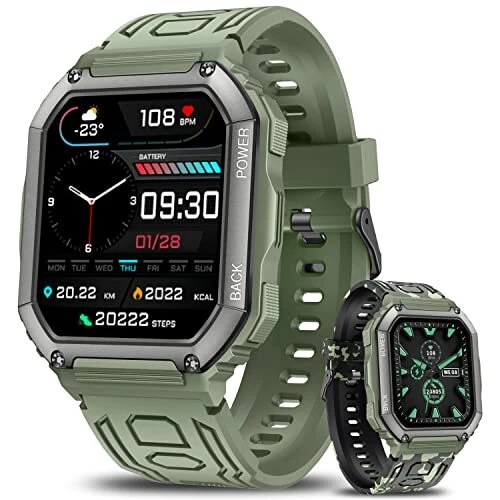 Relojes militares inteligentes t ctico con 1.8