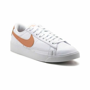 NIKE Blazer Low LE Womens AV9370-100 White Rose Gold Leather Shoes Size  11.5 | eBay