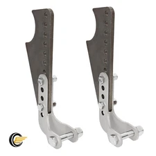 Coil Over Shock Mount Kit Adjustable Lower Brackets for 3" Axle Tubes