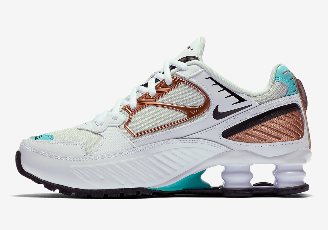 Women's Nike Shox Enigma Aurora Green 