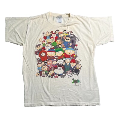 Vintage 1998 South Park Character Shirt Comedy Central Promo Vintage 1998 South Park Character Shirt Comedy Central Promo