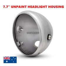 Seau de boîtier de lunette de phare de moto 7" rétro projecteur custom cafe r...