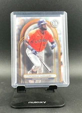 YORDAN ALVAREZ 2024 TOPPS TRIBUTE BASEBALL Purple ASTROS #11/75