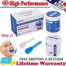 2Pcs Dental Hydrophilic Firmer Teeth Impression Putty Fast Set Silicon Material