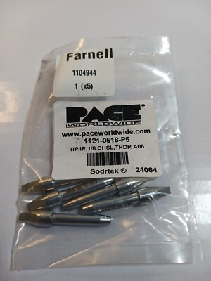 #ad Pace Thermodrive 1121 0518 p5 TipIr1 8chslthere A06 5 PACK 1104944 $62.24