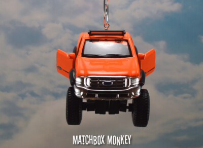 Lifted Ford F-150 Pickup Christmas Ornament 1/50 Off Road 4x4 F150