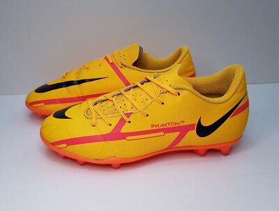 NIKE PHANTOM GT2 CLUB MG 4UK EUR37 JUNGEN MÄDCHEN ORANGE FUSSBALLSCHUHE FUSSBALLSCHUHE