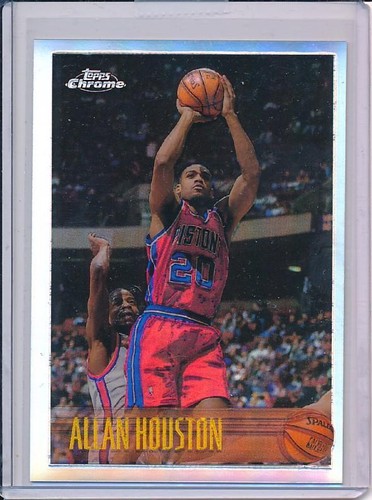 Allan Houston 1996-97 Topps Chrome # 28 r 28r Refractor !! - Picture 1 of 2