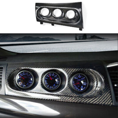 Carbon Fiber Dry 1PCS Central Console Instrument For Mitsubishi Lancer EVO 07-17