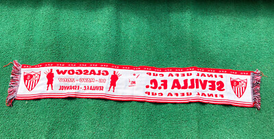 Écharpe Officielle Match UEFA Cup 2007 Steaua Bucarest Vs Séville FC, Collector