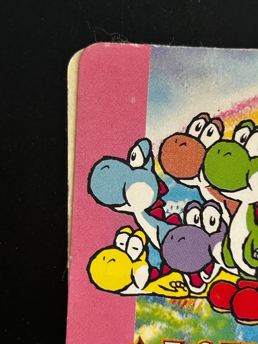 Super Mario World 2 Yoshi's Island Sticker Japanese Bandai