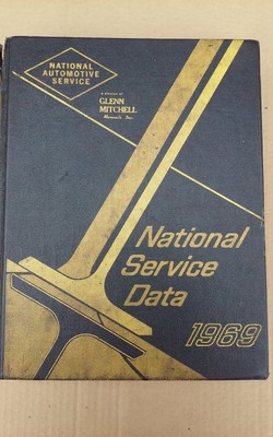 Mitchell Manuals 1969 Domestic Car Service & Repair Manual National Service Data