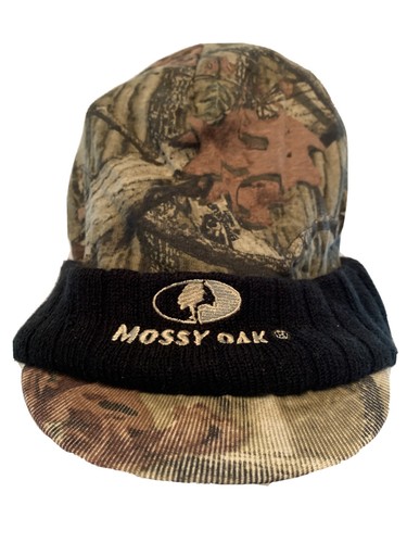Mossy Oak Camo Beanie Stocking Cap Hat 