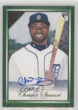 2019 Topps Gallery Green Auto 31/99 Christin Stewart #80 Auto 0o84