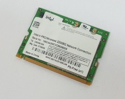 Wlan Card Intel Pro Wireless 2200BG aus Fujitsu Lifebook S7010