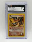 CGC 8.5 Blaine's Charizard Gym Challenge 2/132 Corrected Symbol Holo Pokemon