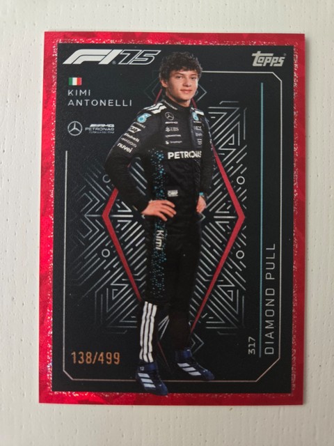 Kimi Antonelli - Topps F1 Diamond Pull 2025 /499