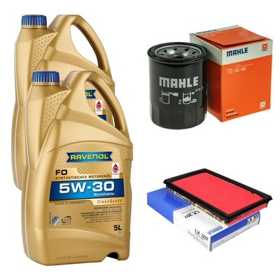 Inspektionspaket 10L RAVENOL für Nissan Maxima/Maxima QX V 3.0 V6 24V Infiniti