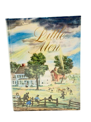 Little Men by Louisa May Alcott - Illustrated Junior Library Edition HC 1978 Vtg