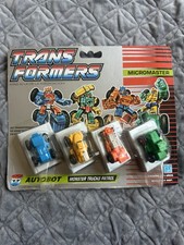 Transformers Micromaster Autobot Monster Truck Patrol Hasbro 1990 New On Card