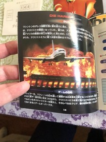 Sega Saturn 1996 Die Hard Trilogy Made In Japan Game Booklets Included