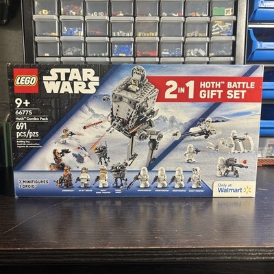 LEGO 66775 - STAR WARS 2 in 1 - Hoth Combo Pack (New/Sealed in Box) - RARE