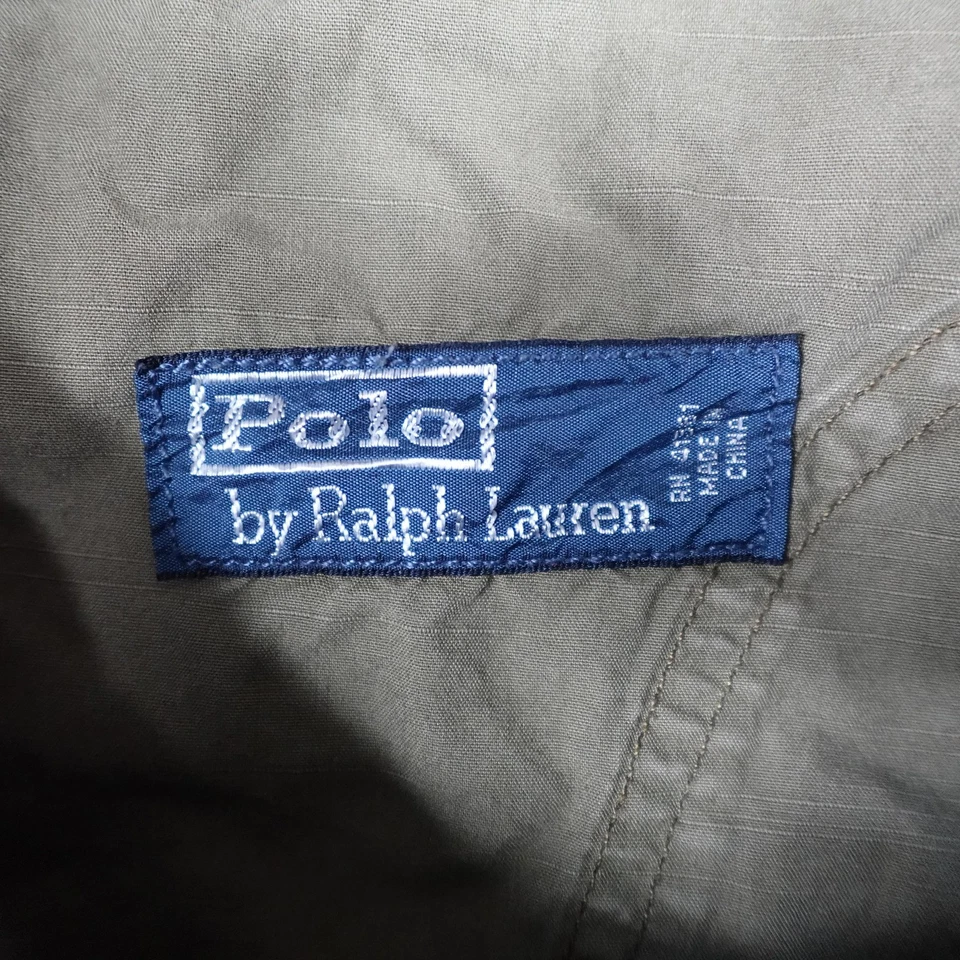 Pantalones Cortos De Colección Polo Ralph Lauren Para Hombres 34 Carga Paracaidista Militar Fatigas Y2K Foto 4 de 4
