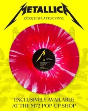 metallica M72 Vinyl Zurich Switzerland (Limit...