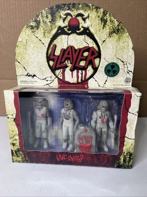SLAYER Live Undead ReAction figures SDCC Super7 GITD. DAMAGED