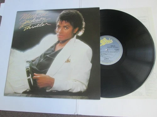 MICHAEL JACKSON - "  THRILLER " 1982 UK  Epic  LP, EPC 85930