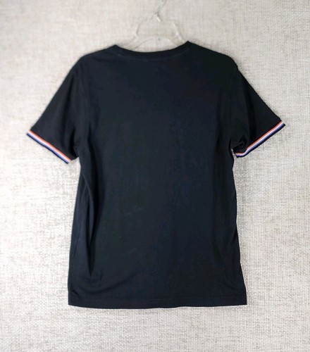 Psycho Bunny Pima Baumwolle T-Shirt Herren Größe 4 Small schwarz Kurzarm Totenkopf - Bild 6 von 10