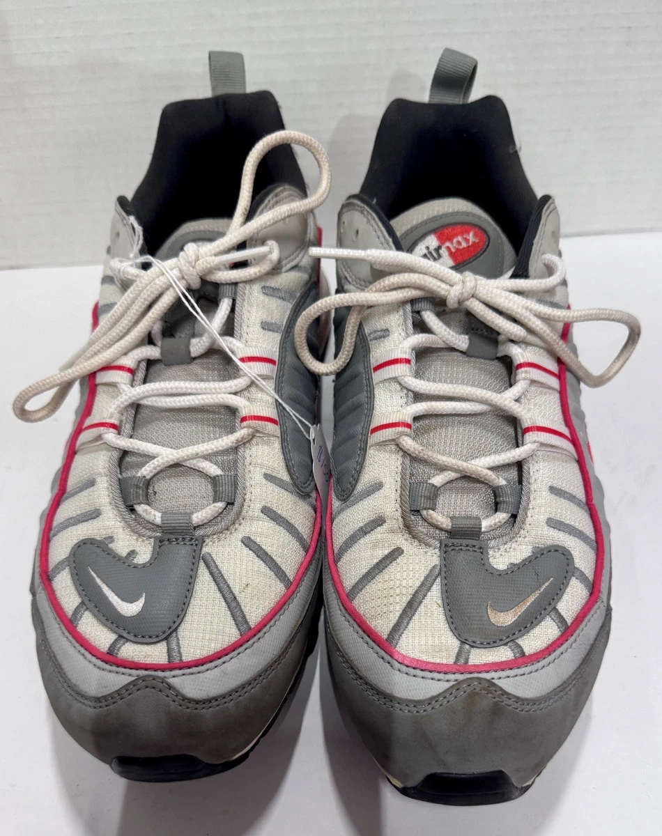 Nike Air Max 98 Particle Grey Red for Sale | Authenticity