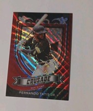 2021 Panini Chronicles Crusade Ruby Wave /199 #5, Fernando Tatis Jr.
