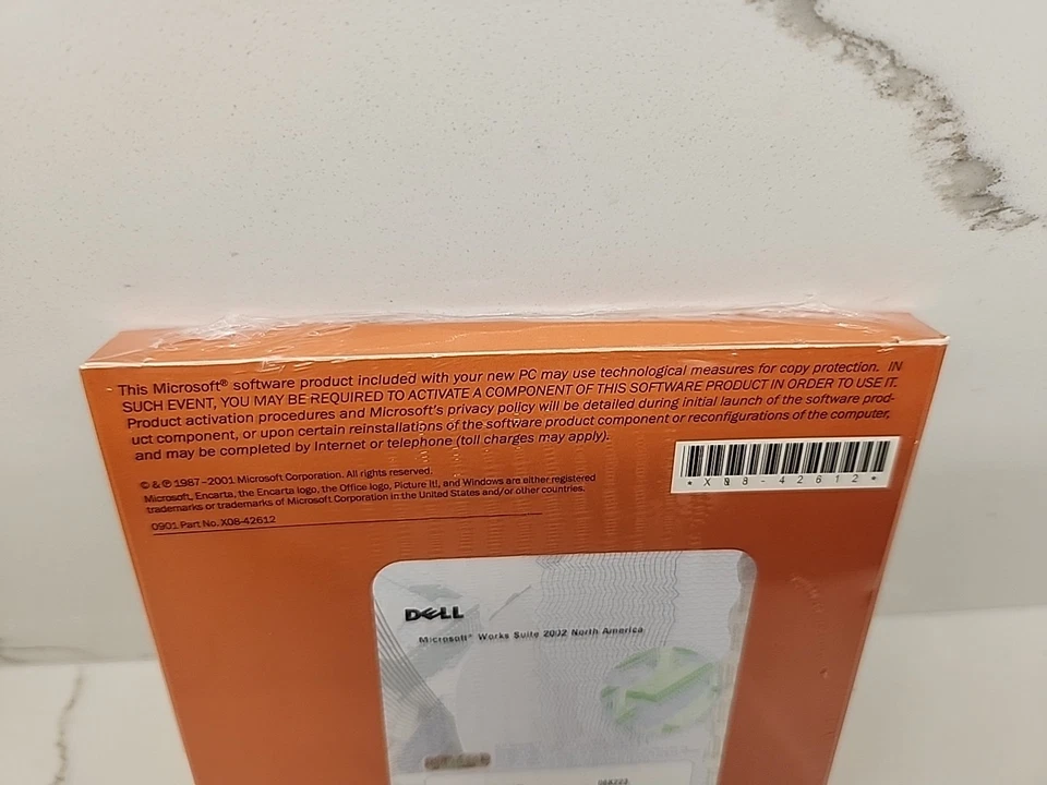 Microsoft Works Suite 2002 Software CD with Product Key Licence New Sealed - Image 2 of 4