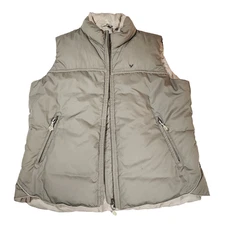Five Seasons Goose Down Vest Womens M Gray
