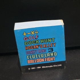 1980s Donkey Kong 3 Famicom Amada Mini-Book Japanese Nintendo GOLF Rare