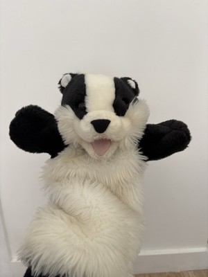 Dachs Handpuppe The Puppet Company Stofftier Tierpuppe Kinderspielzeug 30 cm