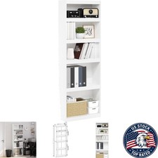 JAYA 5-Tier Bookshelf - Adjustable Modern Bookcase for Stylish Storage Solutions