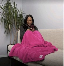 NEW T-Mobile Tuesdays Solid Pink Blanket