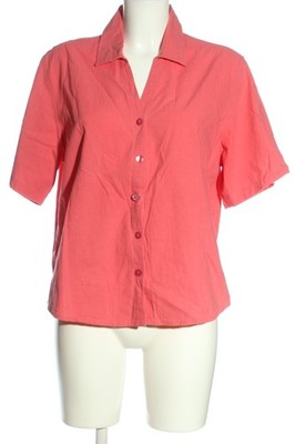 BOBBIE BROOKS Kurzarmhemd Damen Hemd Gr. DE 38 hellrot Casual-Look