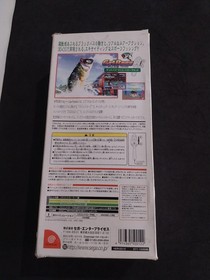 GET BASS Sega Dreamcast Japan NTSC-J Complete Used Fishing Game