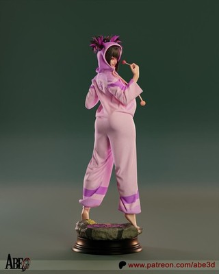 Juri - Unassembled and Unpainted Garage Kit - Model Designed by Abe3d