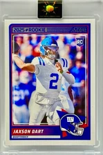 Jaxson Dart RARE SSP SILVER FOIL ROOKIE RC INVESTMENT CARD GIANTS MINT