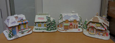 Lot 4 Precious Moments Hawthorne Village Christmas Coffee Groomer Pet Sport shop