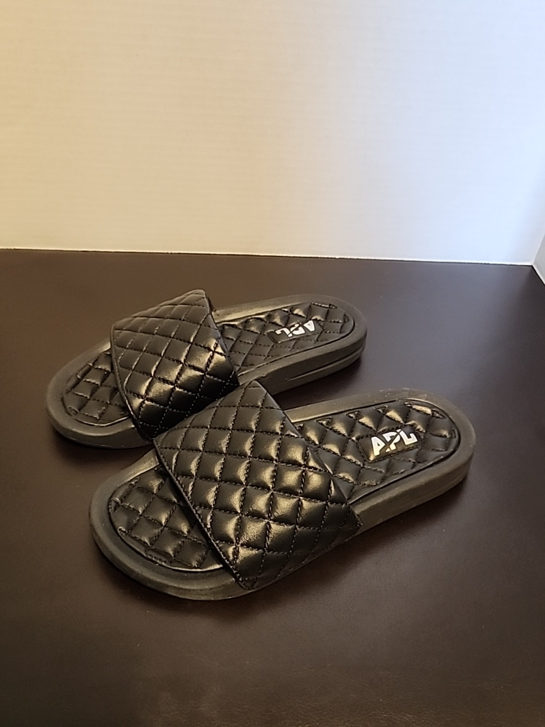 APL sandalo donna nero Lusso Slide taglia 5