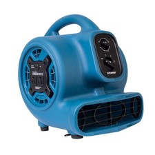 XPOWER P-230AT Mini Mighty 1/4 HP 925 CFM Centrifugal Air Mover, Carpet Dryer...